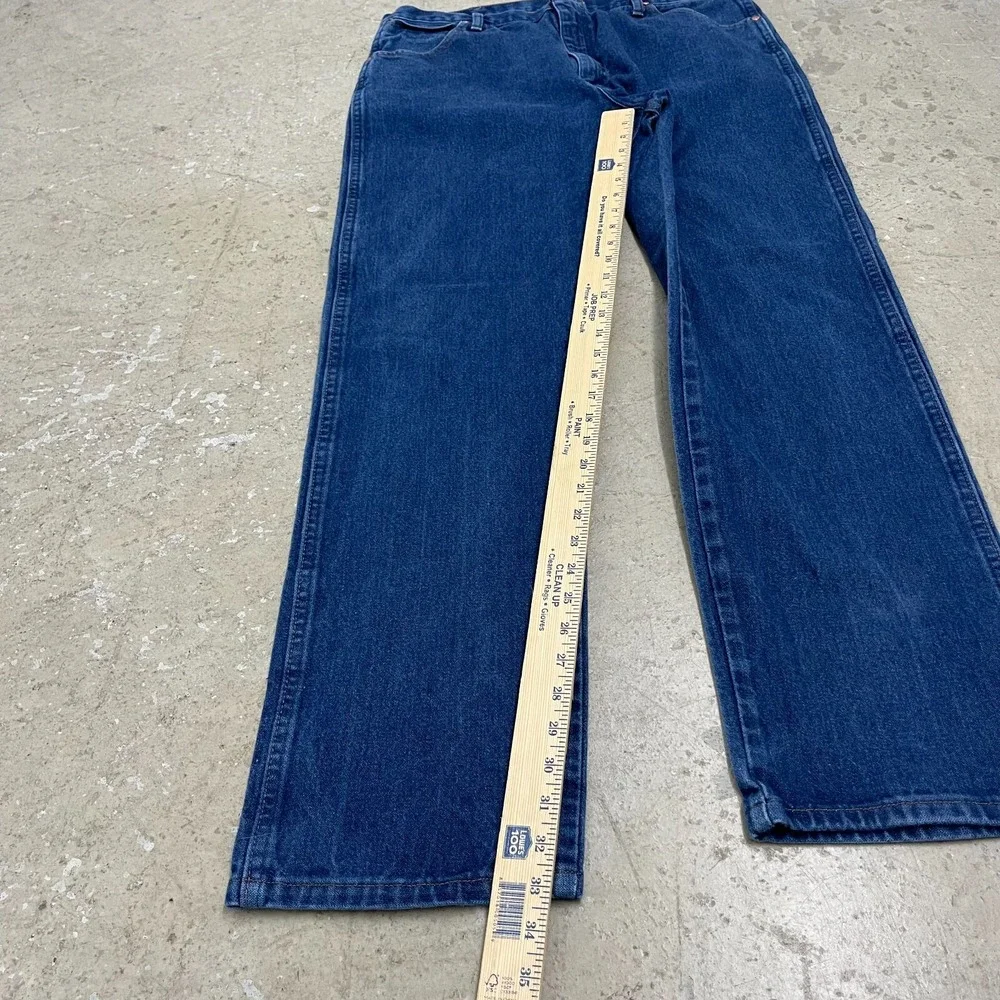Vintage Wrangler‎ Jeans 38x33 Blue Pants Cowboy Western 13MWZ Denim Tag 38x34 *